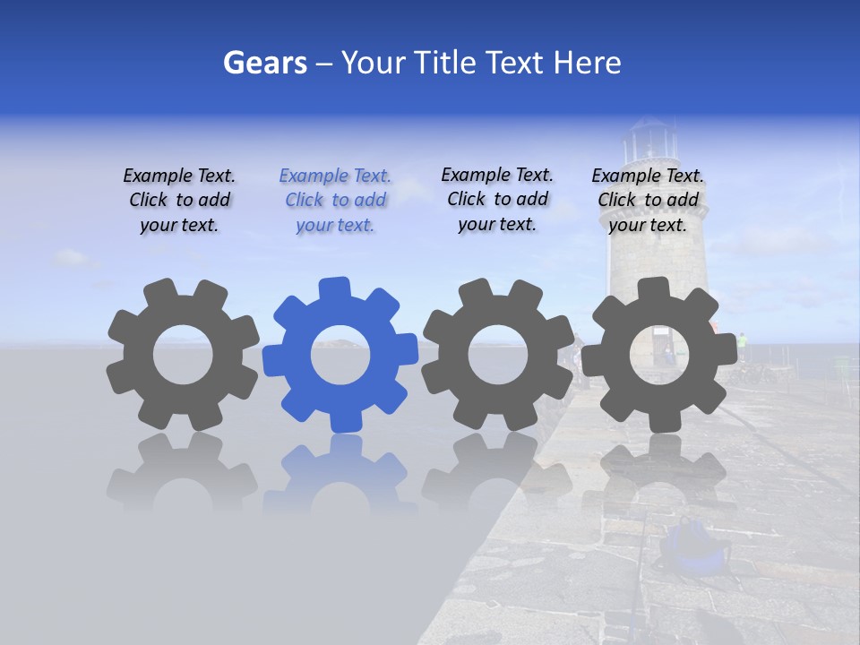 Technology Equipment Cold PowerPoint Template