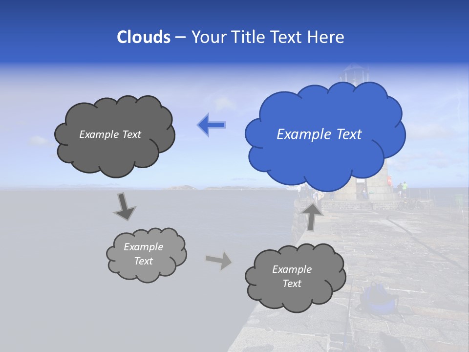 Technology Equipment Cold PowerPoint Template