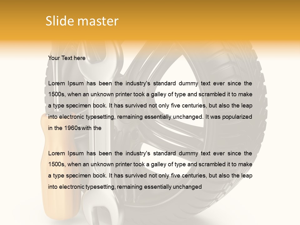 Switch Heat Temperature PowerPoint Template