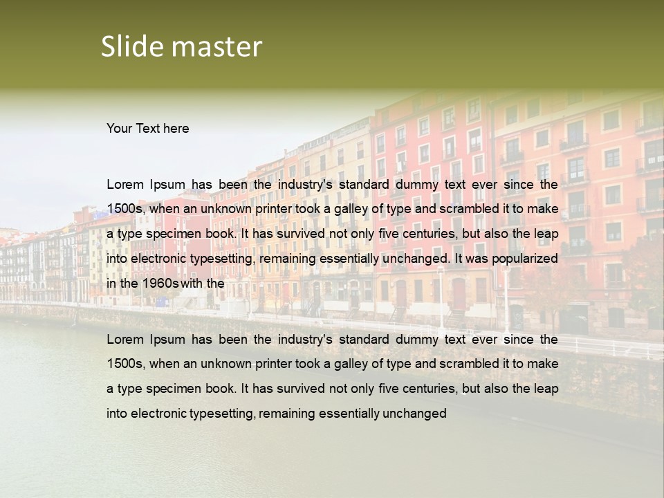 Electric Energy Supply PowerPoint Template
