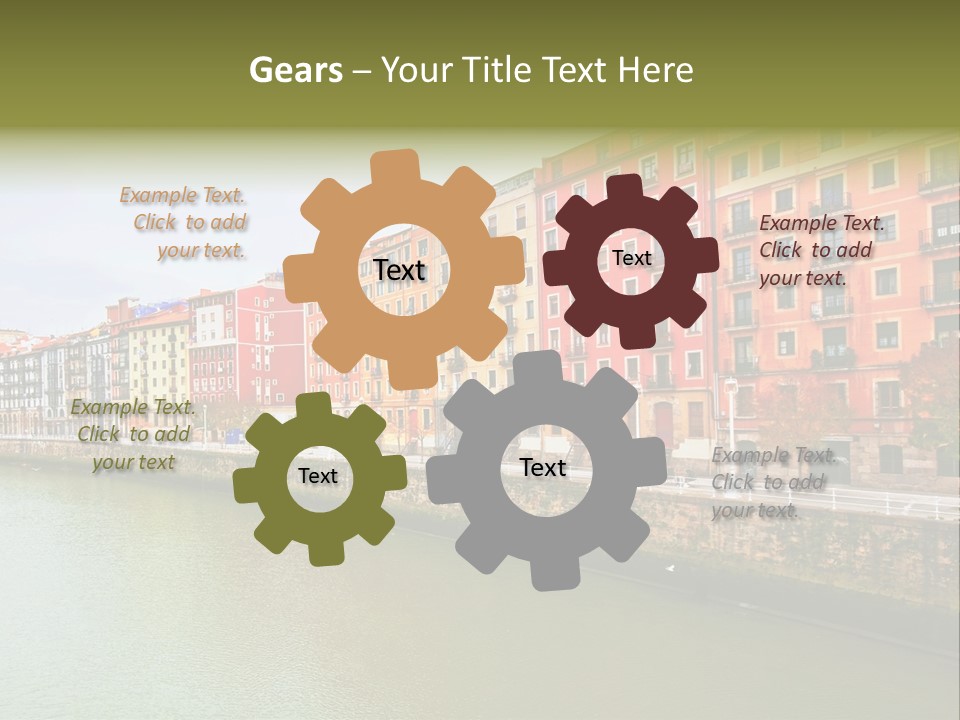 Electric Energy Supply PowerPoint Template