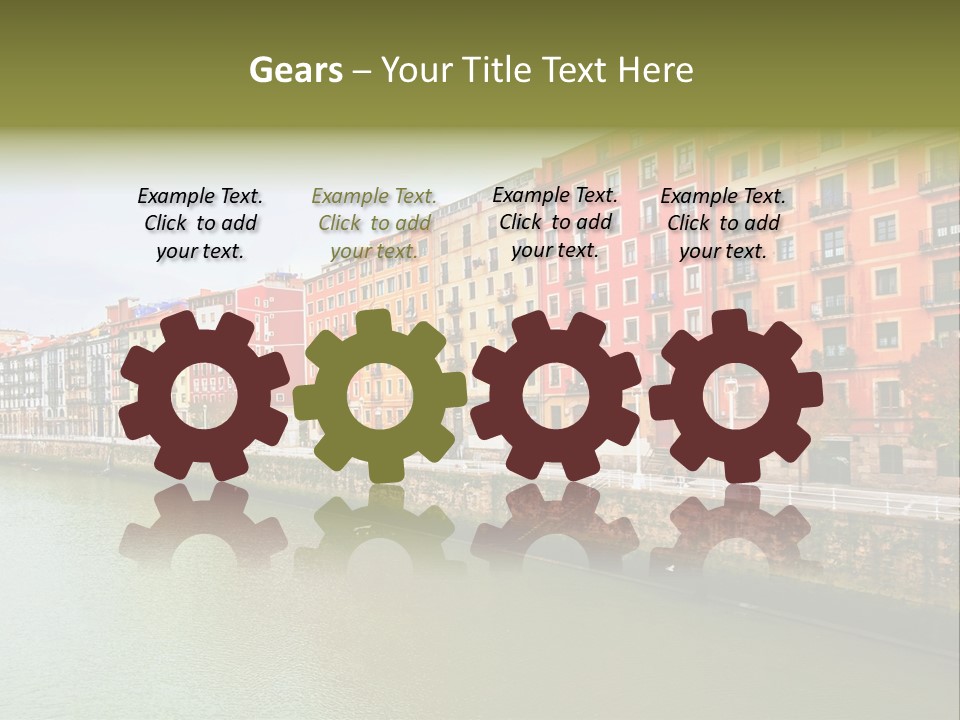 Electric Energy Supply PowerPoint Template