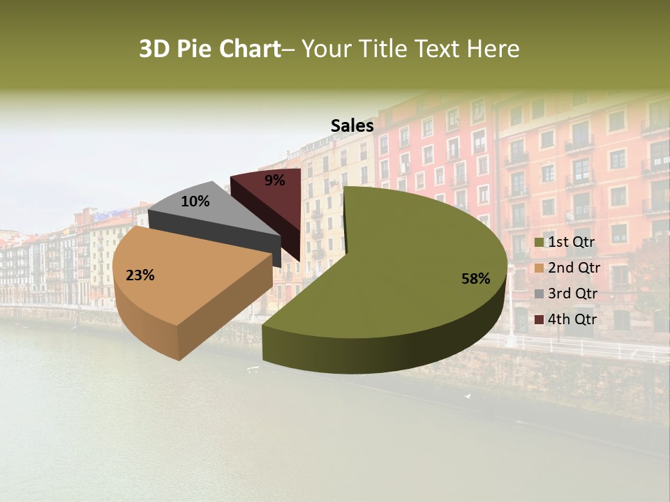 Electric Energy Supply PowerPoint Template