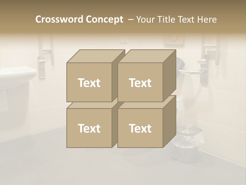 White Power Cold PowerPoint Template