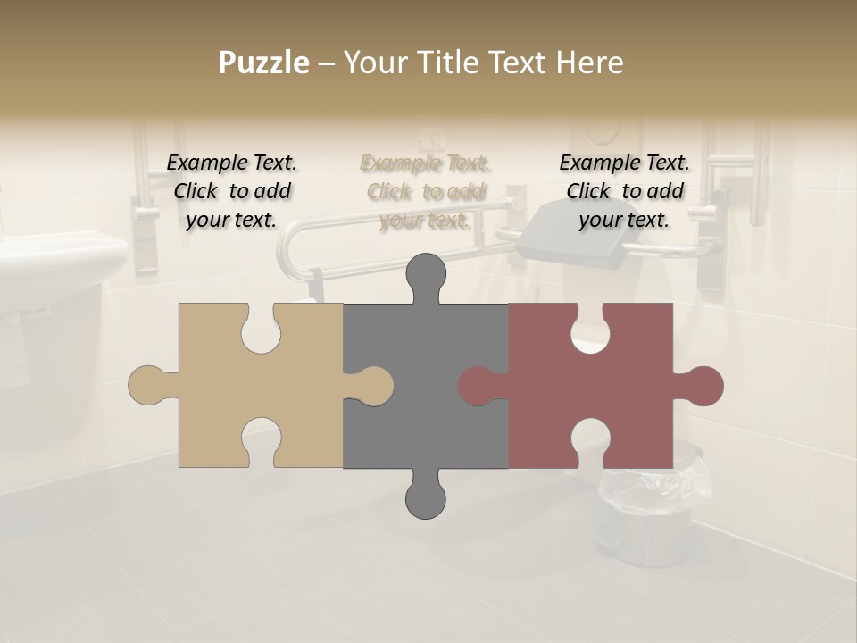 White Power Cold PowerPoint Template