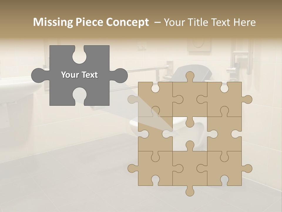 White Power Cold PowerPoint Template