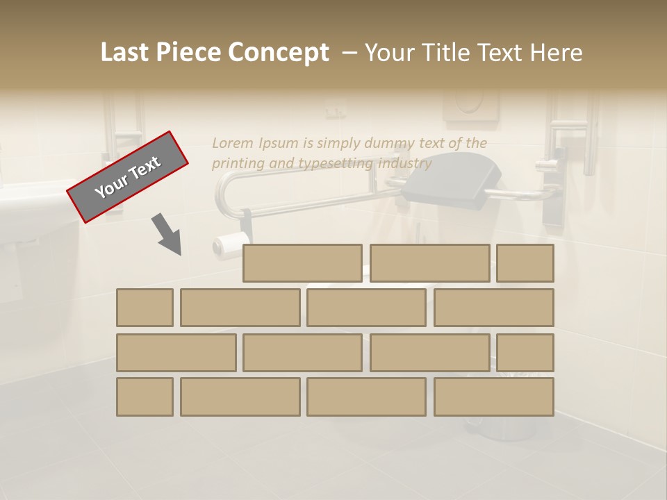 White Power Cold PowerPoint Template