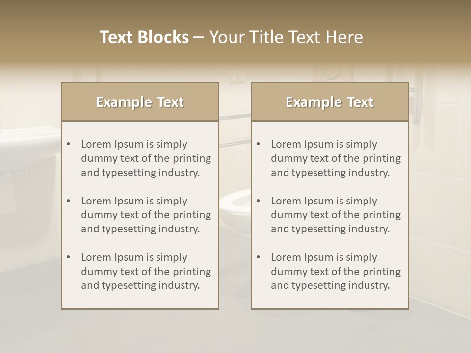White Power Cold PowerPoint Template