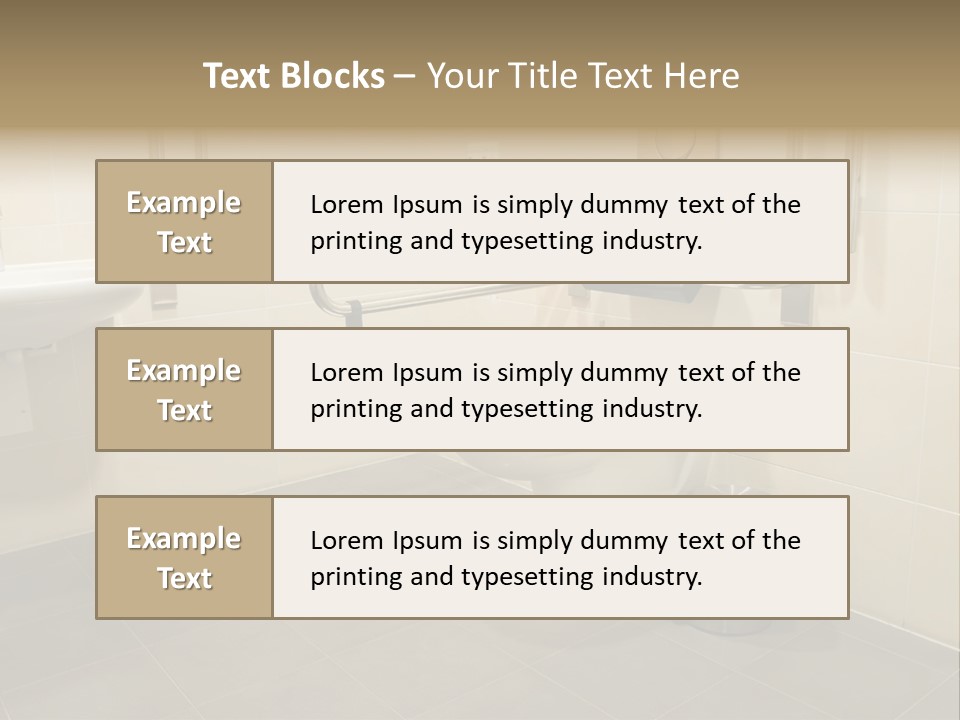 White Power Cold PowerPoint Template