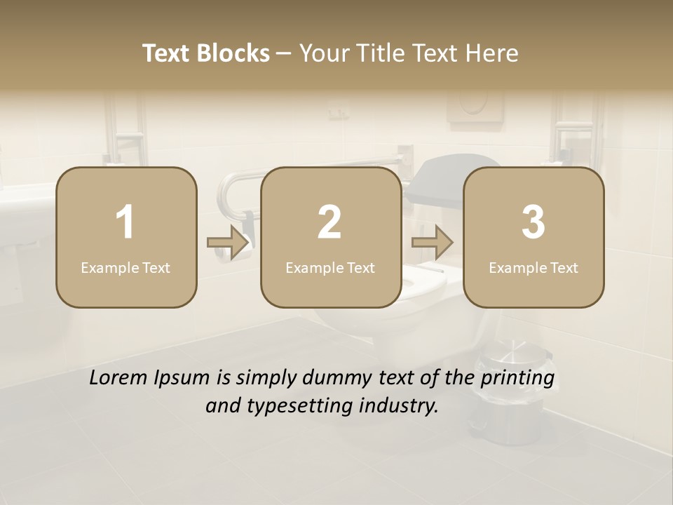 White Power Cold PowerPoint Template