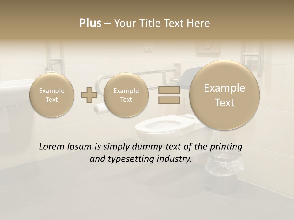 White Power Cold PowerPoint Template