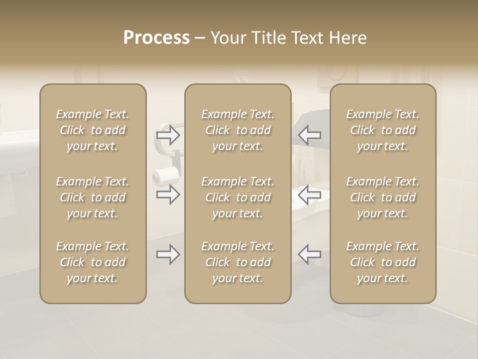 White Power Cold PowerPoint Template