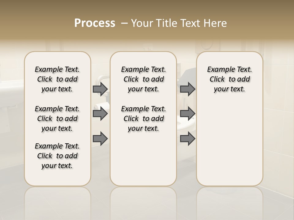 White Power Cold PowerPoint Template