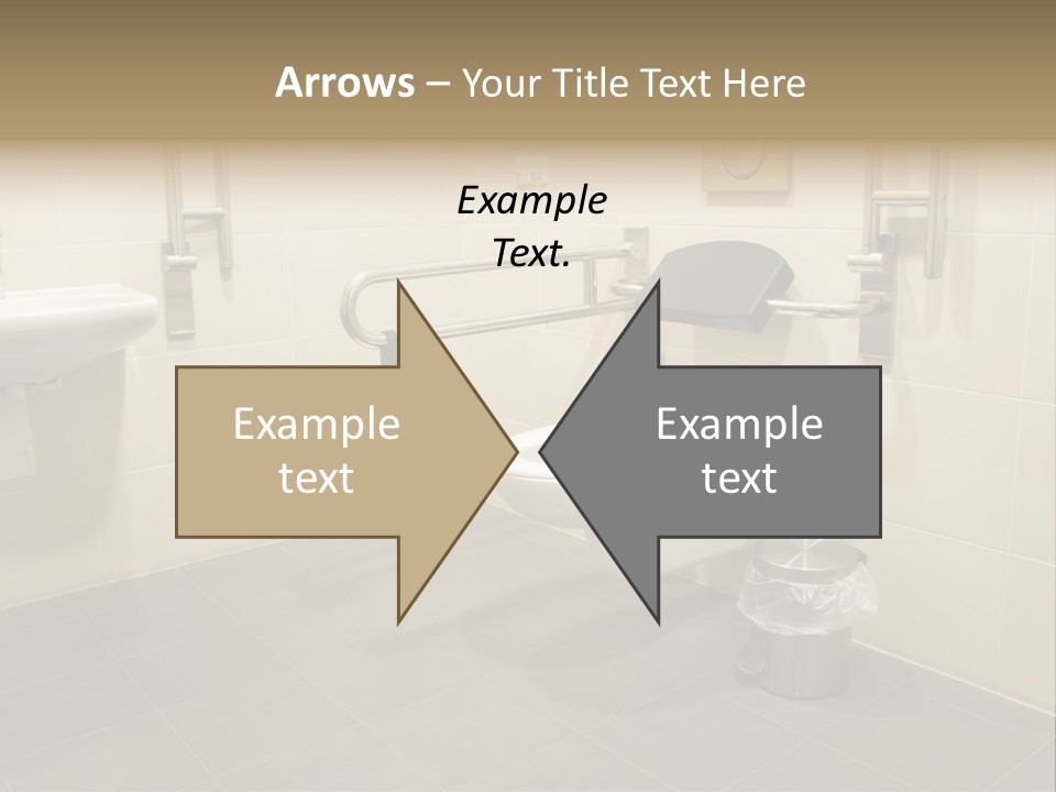 White Power Cold PowerPoint Template