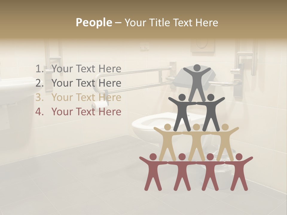 White Power Cold PowerPoint Template