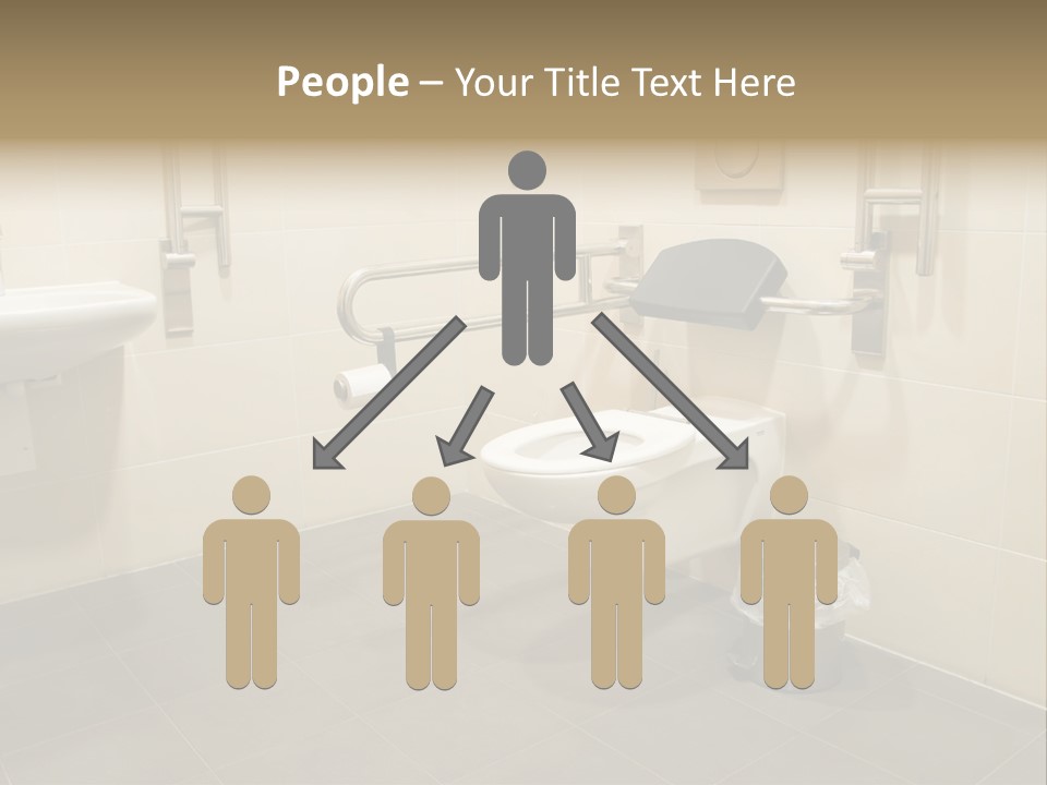 White Power Cold PowerPoint Template