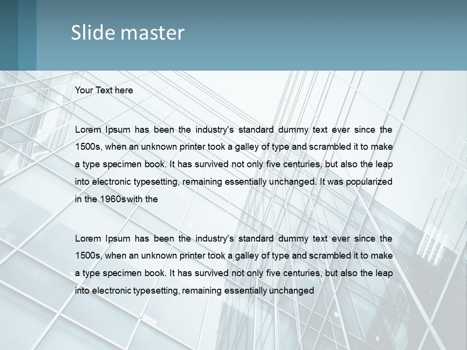System House Cooling PowerPoint Template