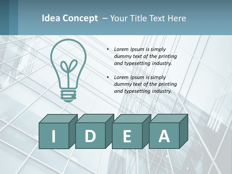 System House Cooling PowerPoint Template
