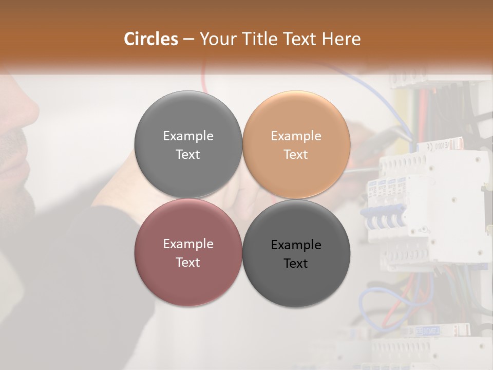 System Conditioner Electricity PowerPoint Template