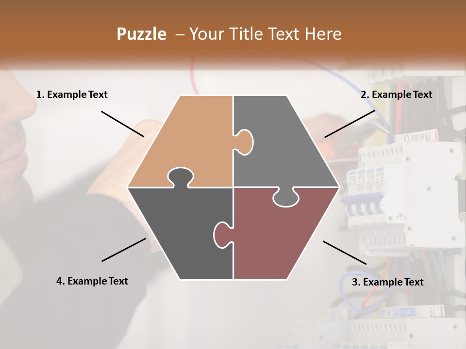 System Conditioner Electricity PowerPoint Template