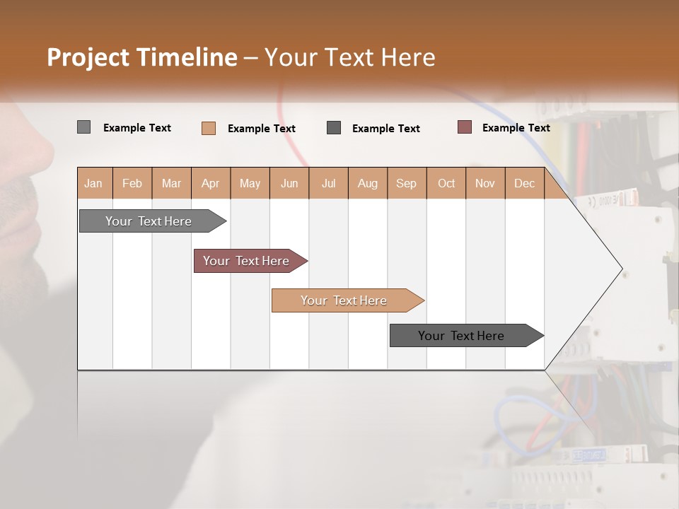 System Conditioner Electricity PowerPoint Template