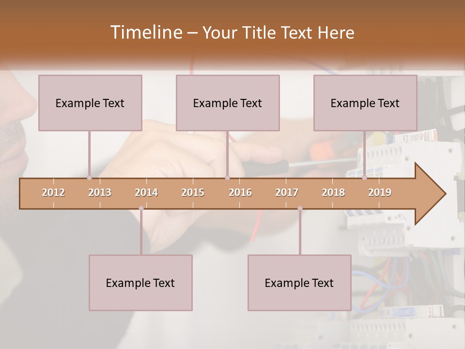 System Conditioner Electricity PowerPoint Template