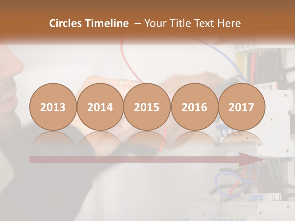 System Conditioner Electricity PowerPoint Template