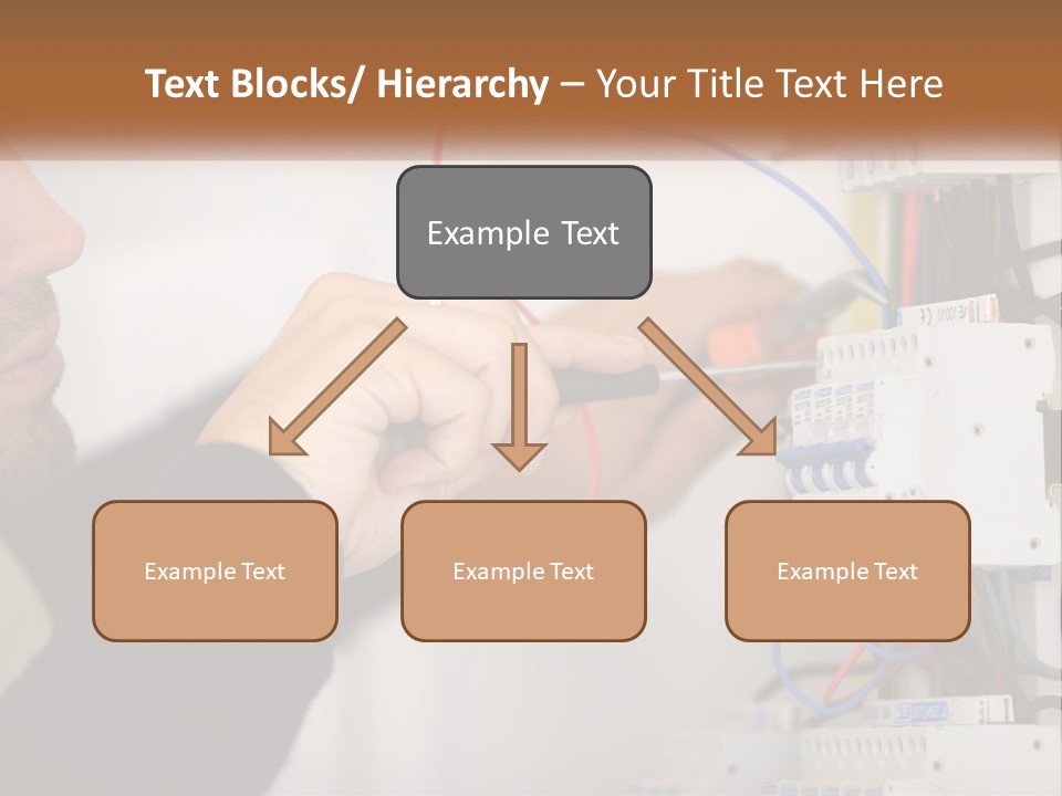 System Conditioner Electricity PowerPoint Template