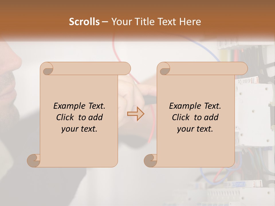 System Conditioner Electricity PowerPoint Template