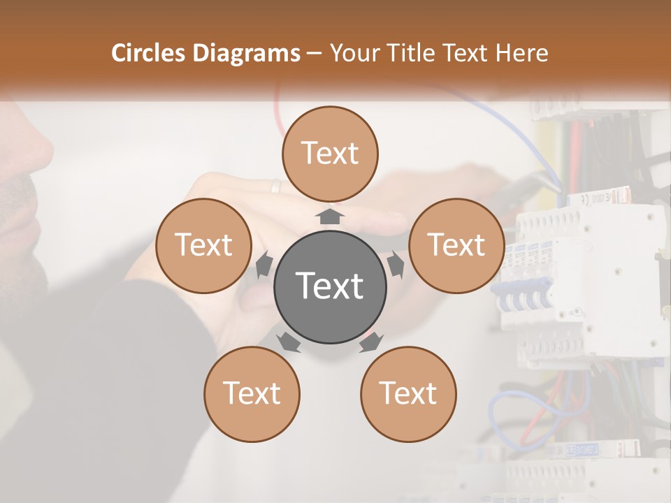 System Conditioner Electricity PowerPoint Template