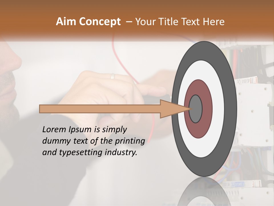 System Conditioner Electricity PowerPoint Template