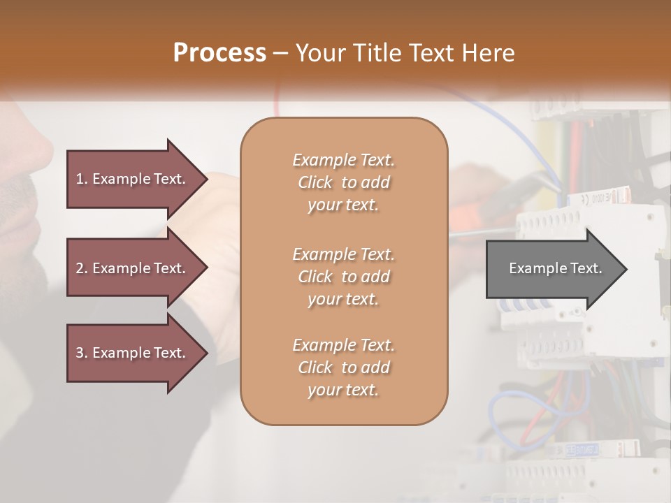 System Conditioner Electricity PowerPoint Template