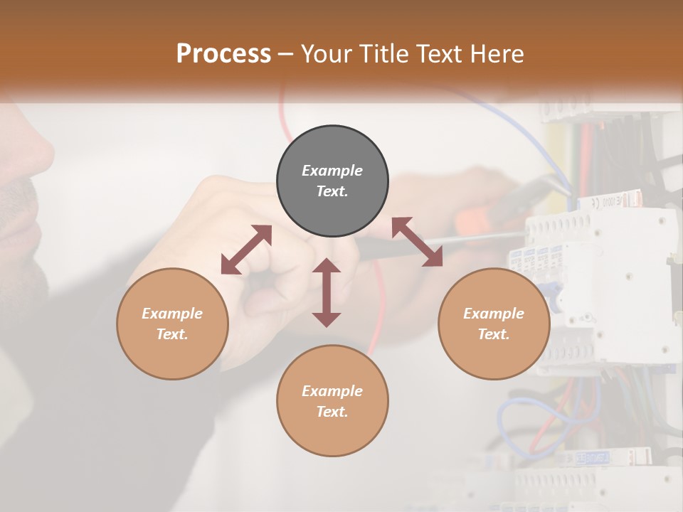 System Conditioner Electricity PowerPoint Template