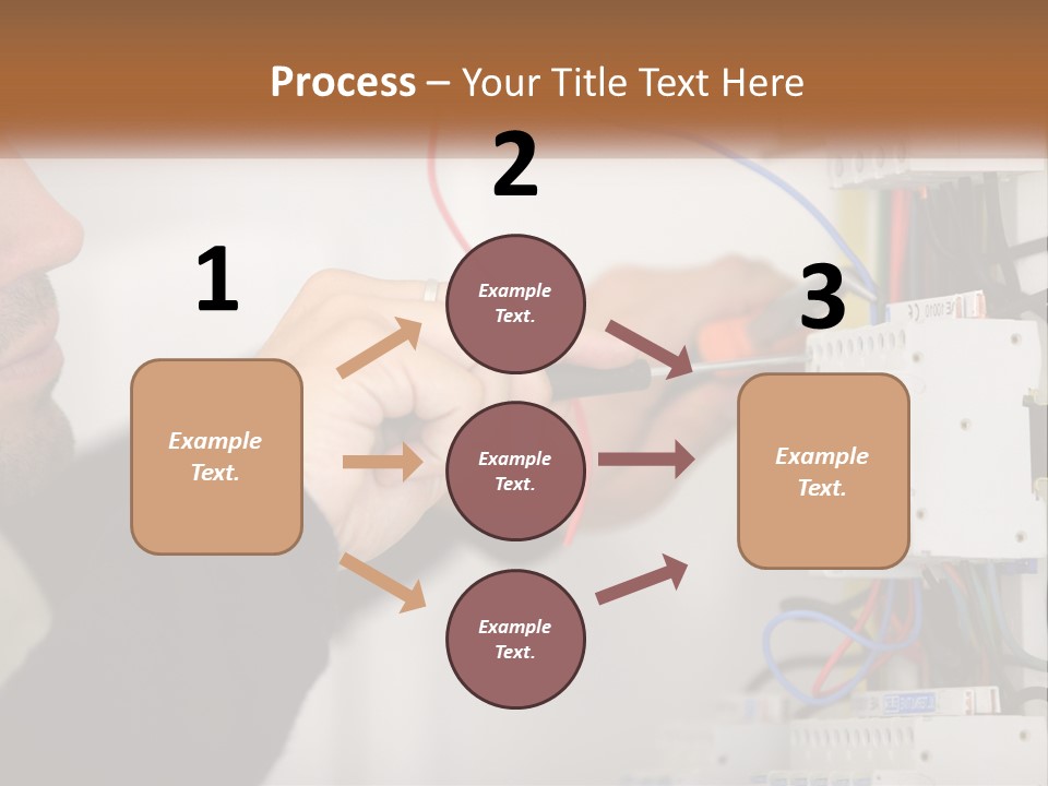 System Conditioner Electricity PowerPoint Template