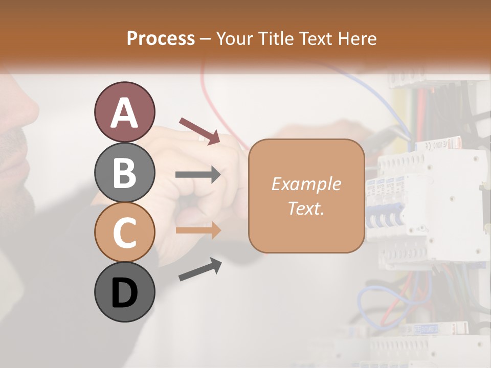 System Conditioner Electricity PowerPoint Template