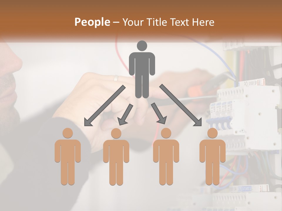 System Conditioner Electricity PowerPoint Template