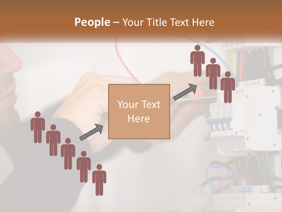 System Conditioner Electricity PowerPoint Template