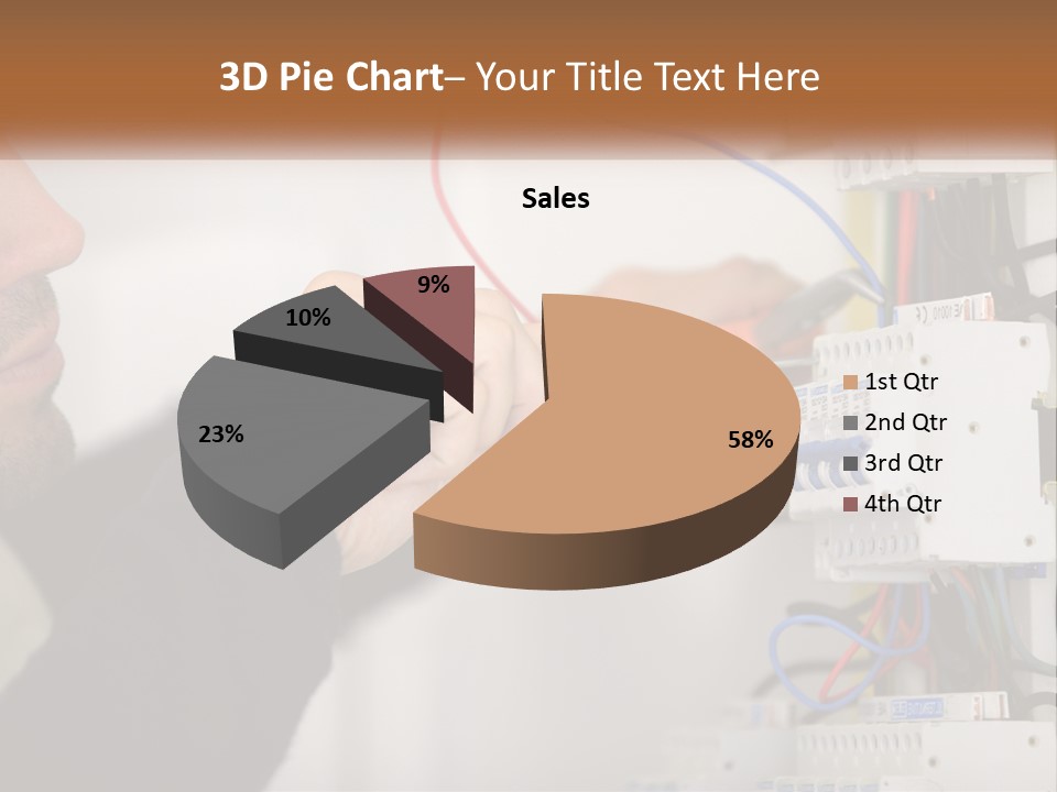 System Conditioner Electricity PowerPoint Template