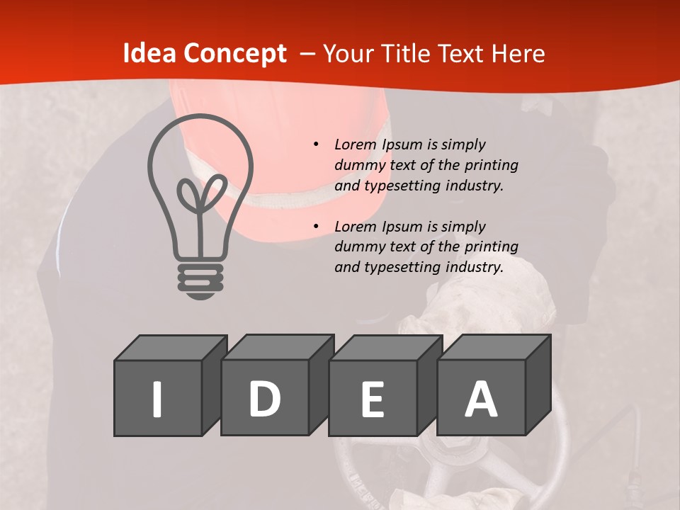 Cooling Condition Industry PowerPoint Template