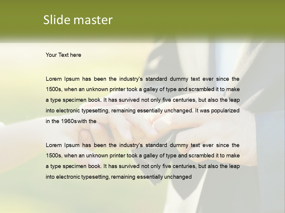 Air Switch House PowerPoint Template