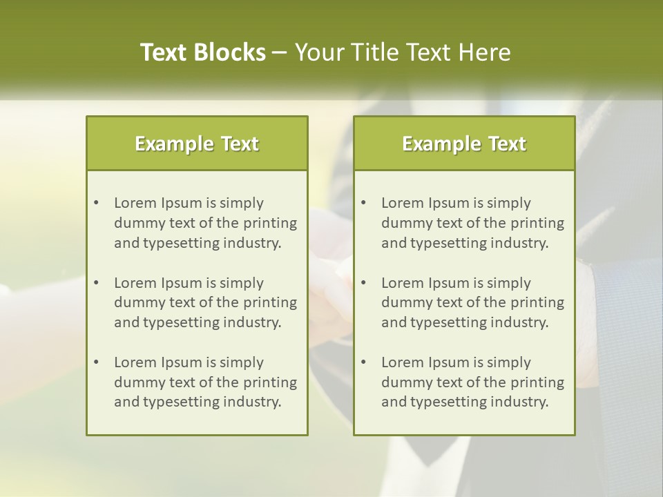 Air Switch House PowerPoint Template