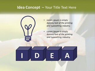 Air Switch House PowerPoint Template