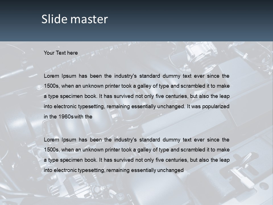 Conditioner Home Electricity PowerPoint Template