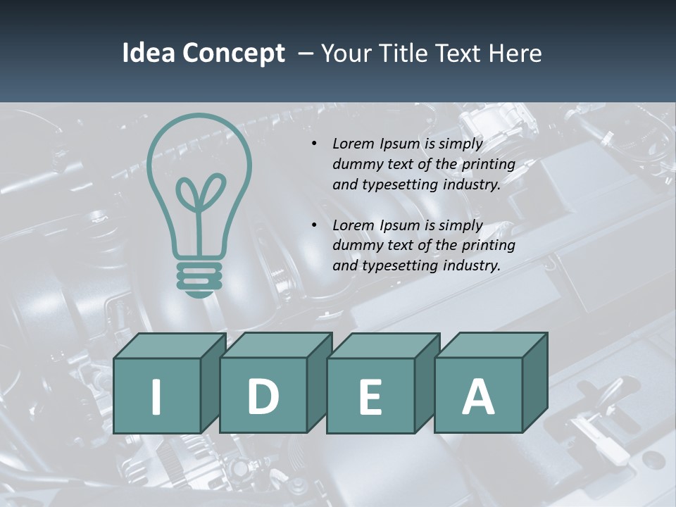Conditioner Home Electricity PowerPoint Template