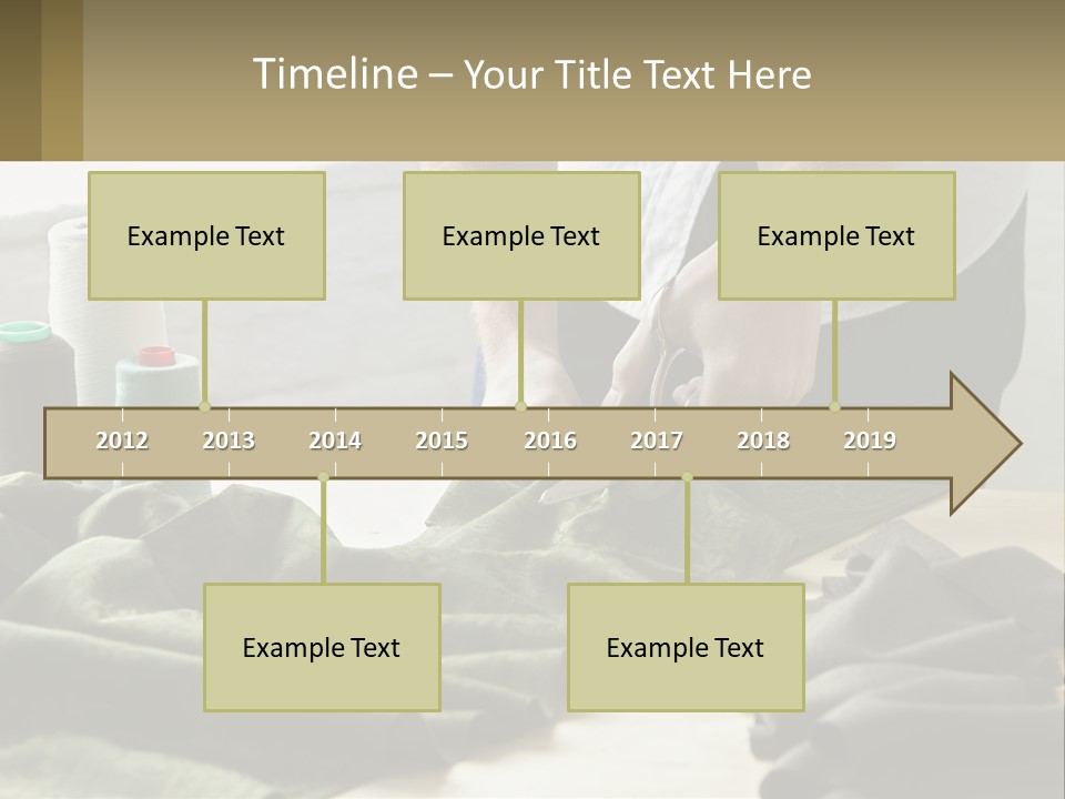 Electric Unit White PowerPoint Template