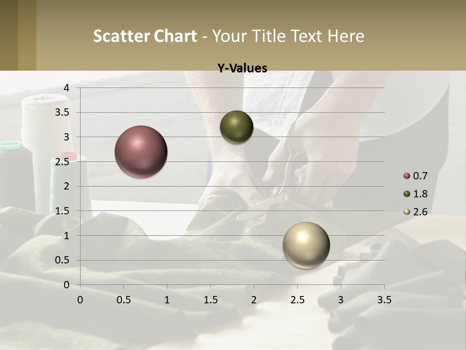Electric Unit White PowerPoint Template