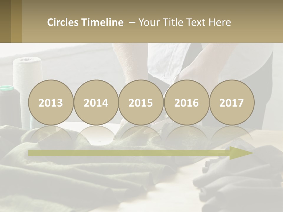 Electric Unit White PowerPoint Template