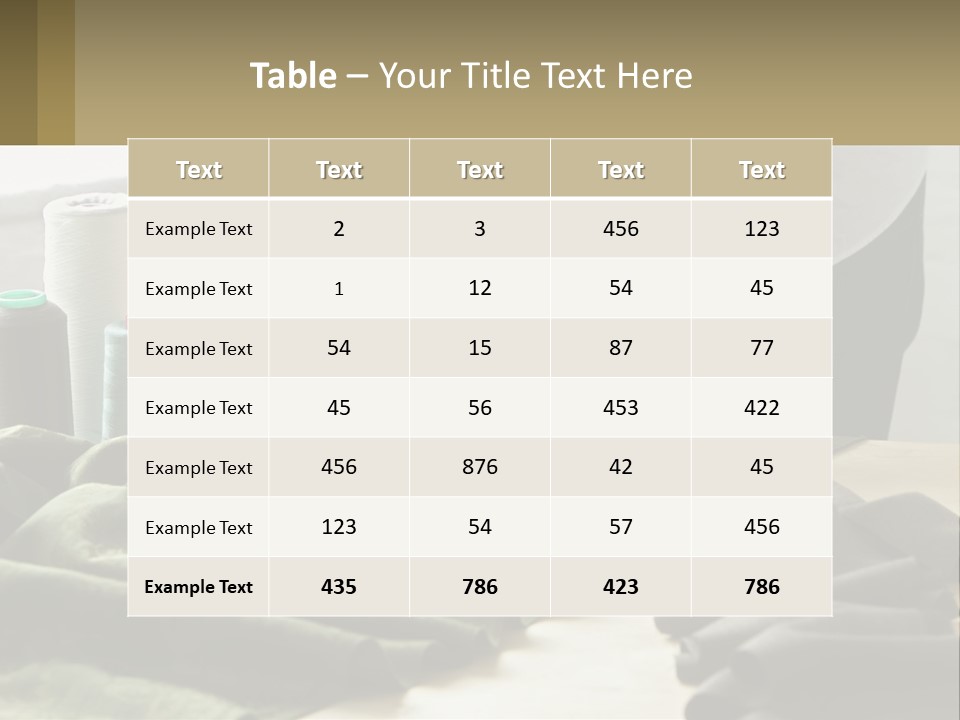 Electric Unit White PowerPoint Template