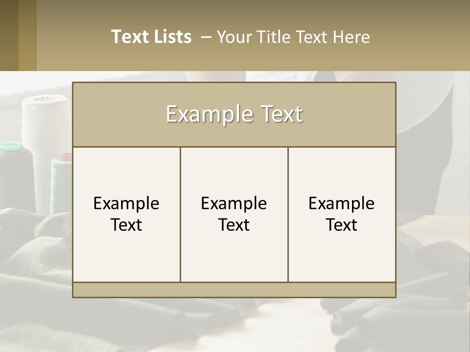 Electric Unit White PowerPoint Template