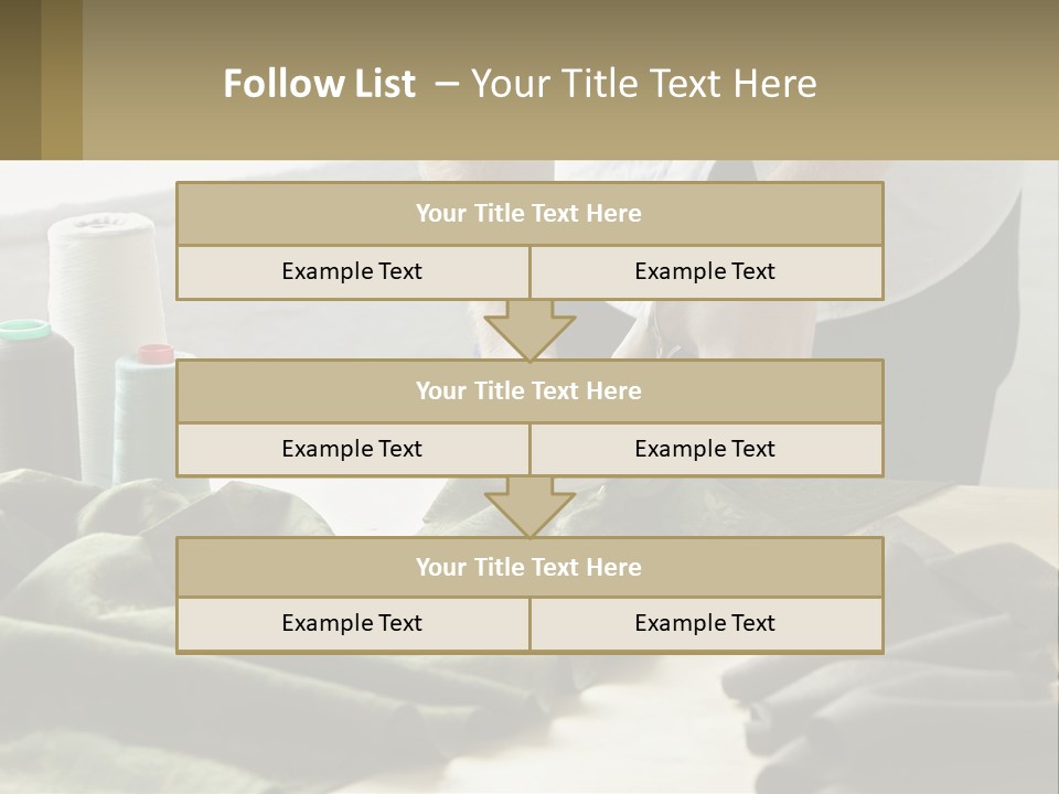 Electric Unit White PowerPoint Template